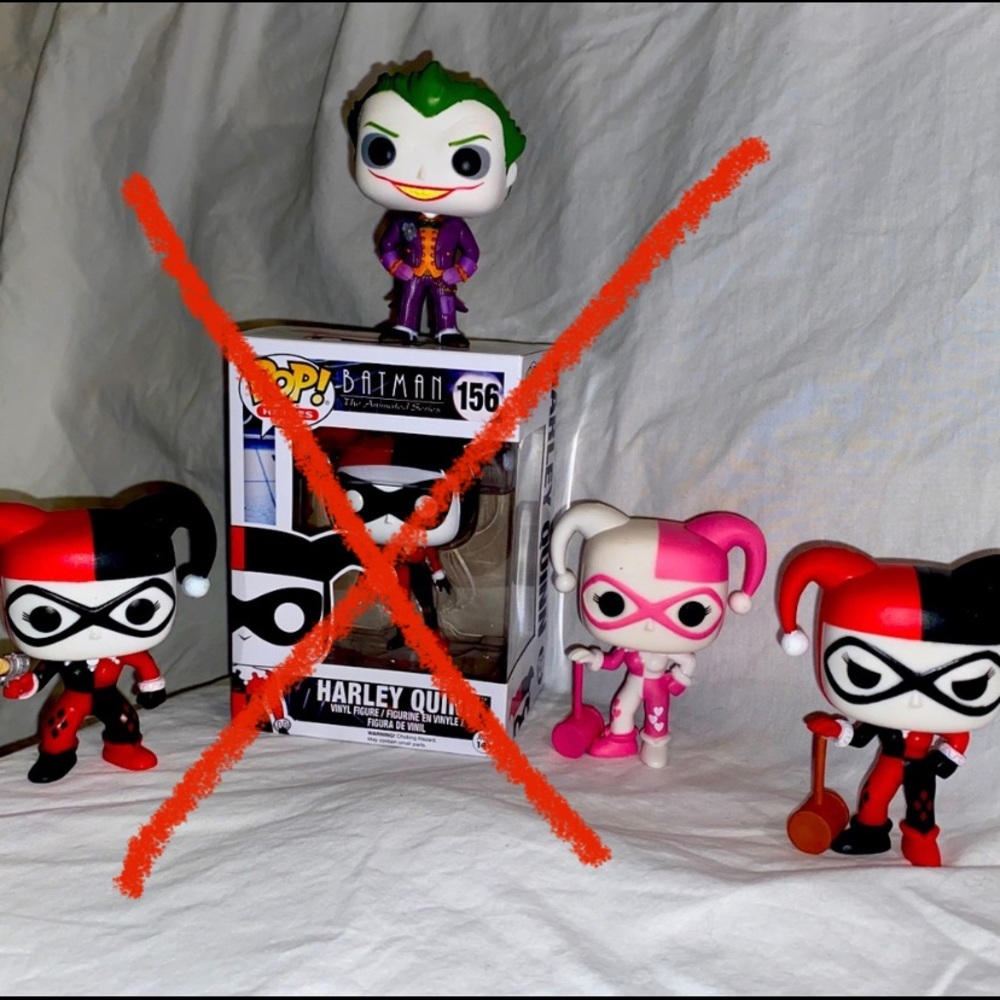 DC Comics Harley Quinn Joker Funko Pop Figurines